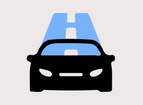 car road