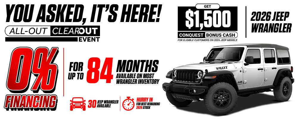 2026 Jeep Wranlger 