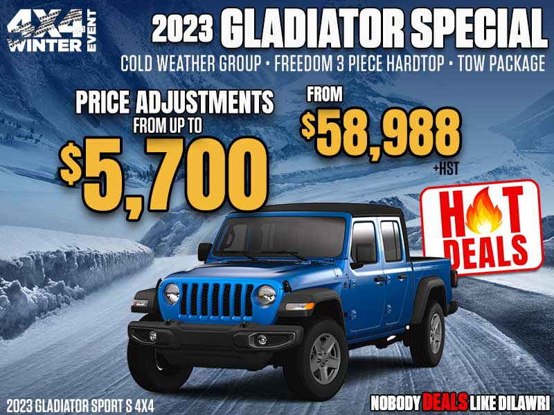 2023 Gladiator Sport S 4X4