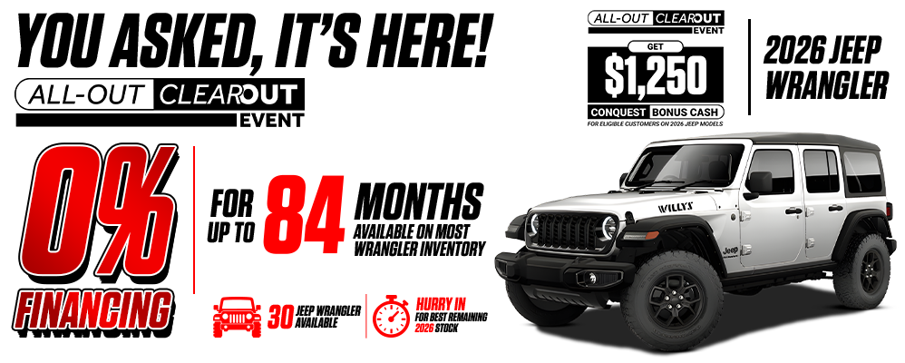 2026 Jeep Wranlger 