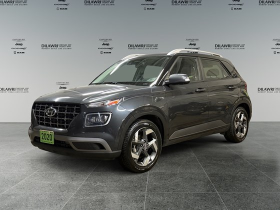 2020 Hyundai Venue Ultimate w/Black Interior