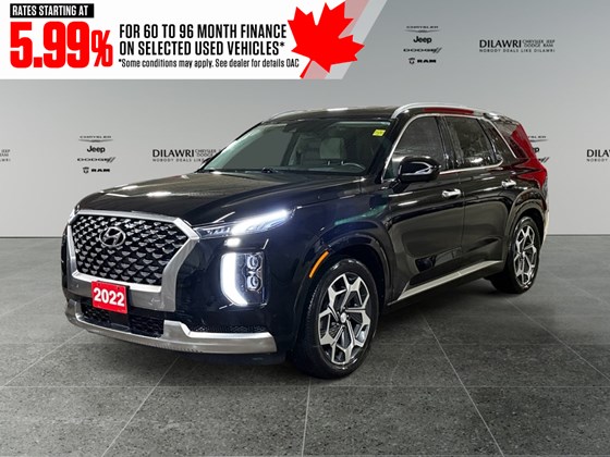 2022 Hyundai Palisade Ultimate Calligraphy w/Beige Interior