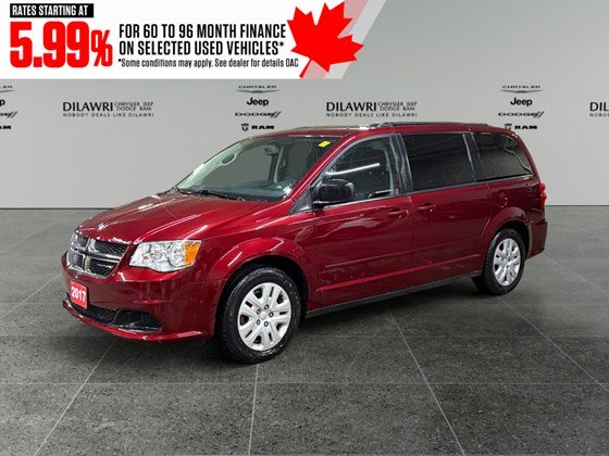 2017 Dodge Grand Caravan CVP/SXT