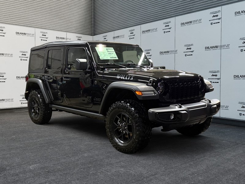 2025 Jeep Wrangler Willys 4 Door 4x4