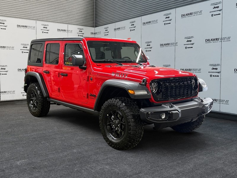 2025 Jeep Wrangler Willys 4 Door 4x4