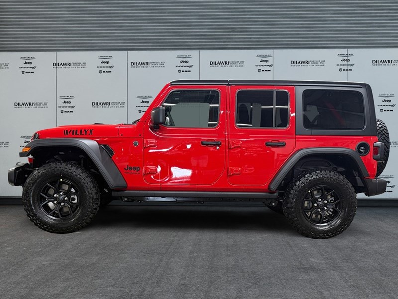 2025 Jeep Wrangler Willys 4 Door 4x4
