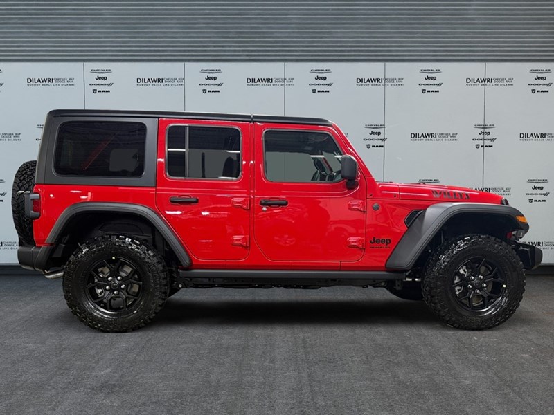 2025 Jeep Wrangler Willys 4 Door 4x4