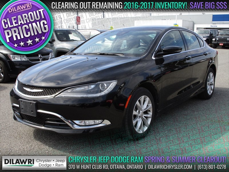 Ottawa S New 2016 Chrysler 200 C In Stock New Vehicle