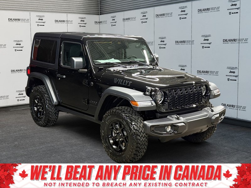 2025 Jeep Wrangler Willys 2 Door 4x4