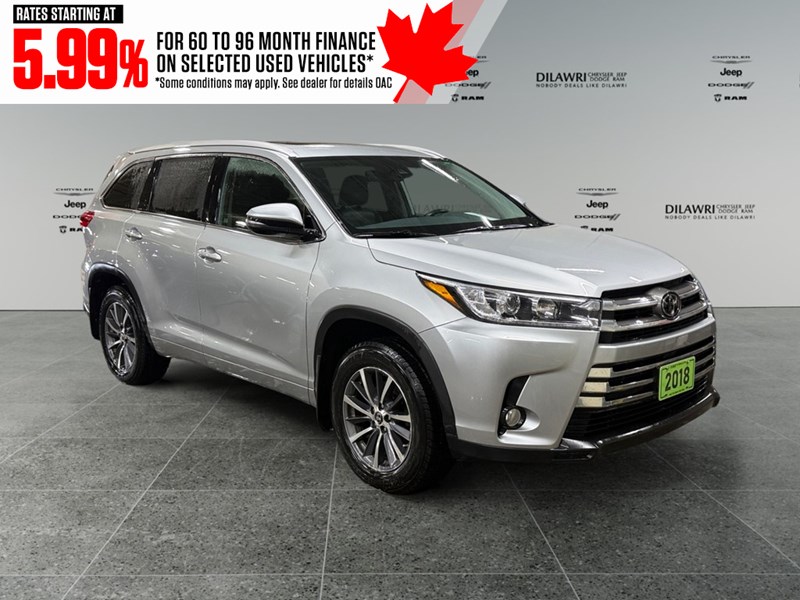 2018 Toyota Highlander AWD XLE
