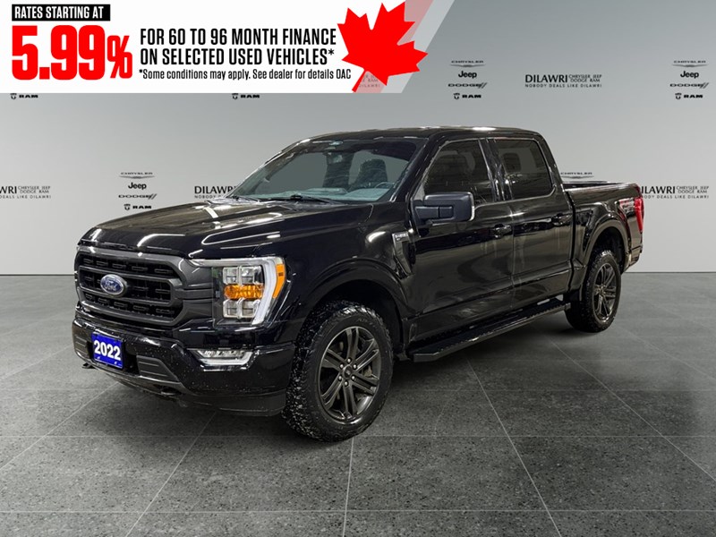 2022 Ford F-150 XLT V8 4WD SuperCrew 5.5' Box