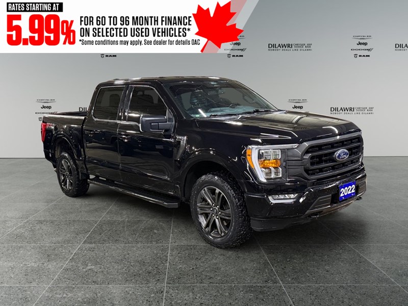 2022 Ford F-150 XLT V8 4WD SuperCrew 5.5' Box