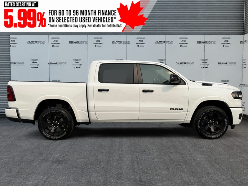 2025 RAM 1500 Big Horn Night Pkg 4x4 Crew Cab 5'7" Box