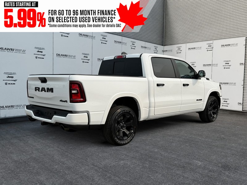 2025 RAM 1500 Big Horn Night Pkg 4x4 Crew Cab 5'7" Box