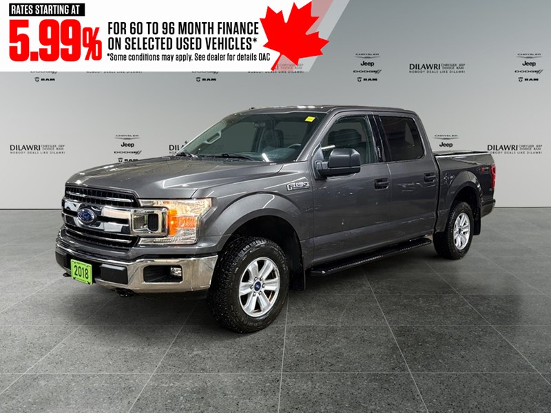 2018 Ford F-150 XL 4WD SuperCrew 5.5' Box