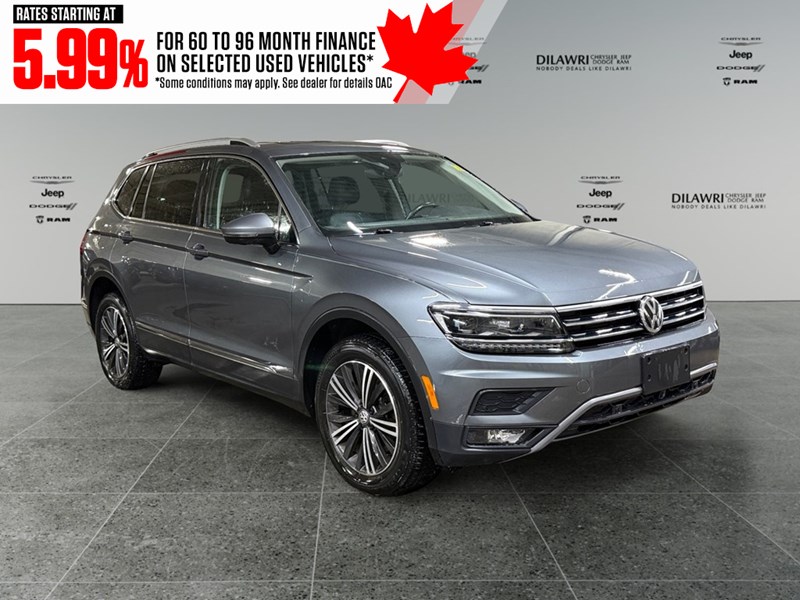 2018 Volkswagen Tiguan Highline 4MOTION