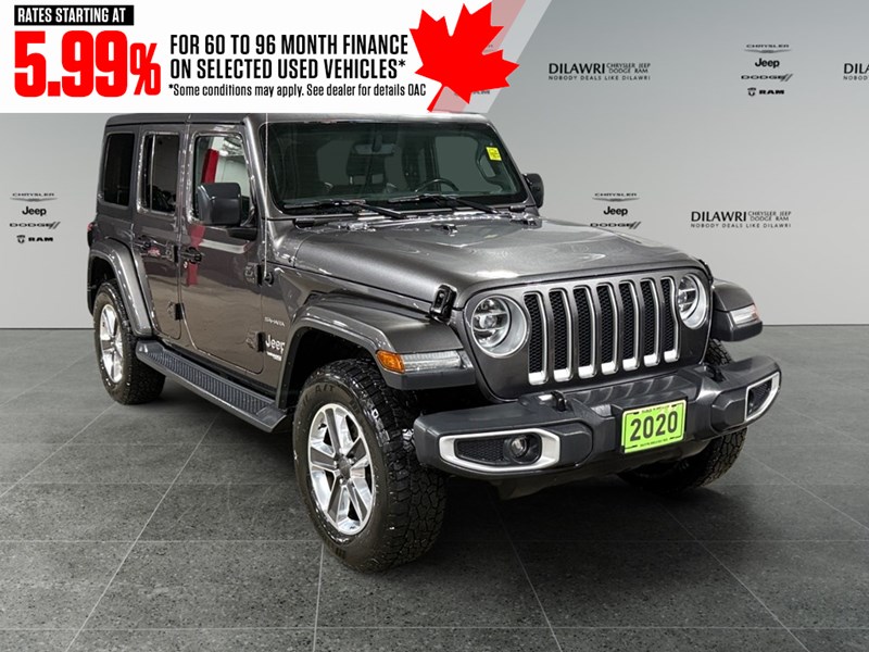 2020 Jeep Wrangler Unlimited Sahara 4x4