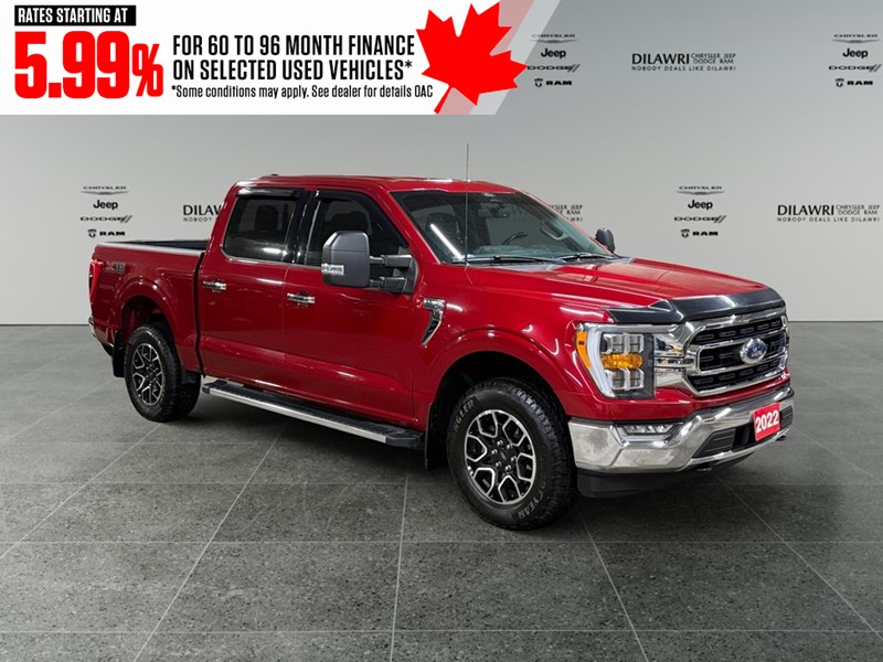 2022 Ford F-150 XLT 4WD SuperCrew 5.5' Box