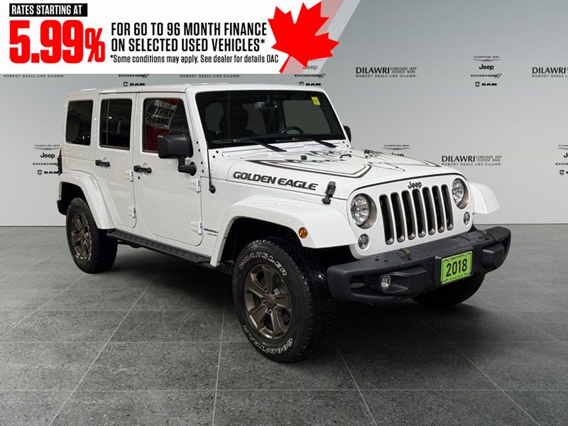 2018 Jeep Wrangler JK Unlimited Golden Eagle 4x4 *Ltd Avail*