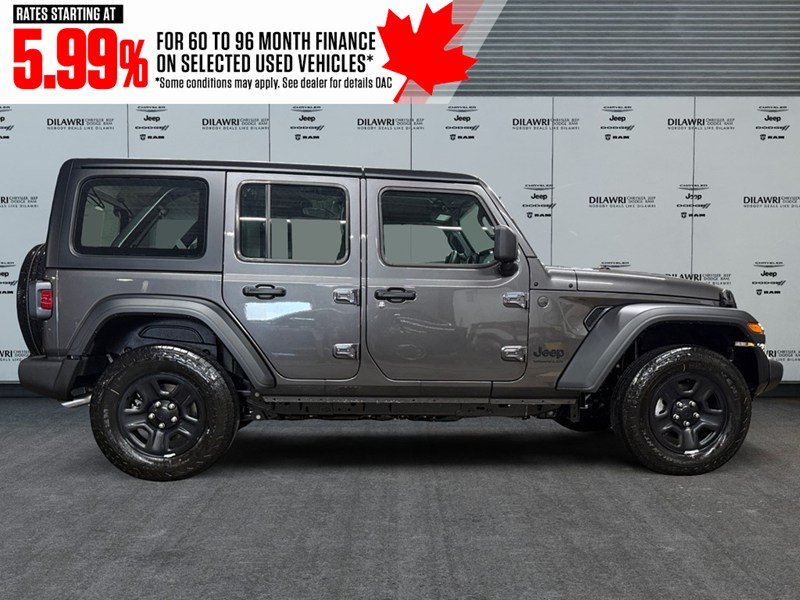 2025 Jeep Wrangler Sport 4 Door 4x4