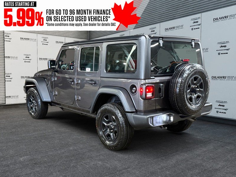 2025 Jeep Wrangler Sport 4 Door 4x4