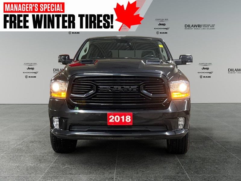 2018 RAM 1500 Sport 4x4 Crew Cab 5'7" Box *Ltd Avail*