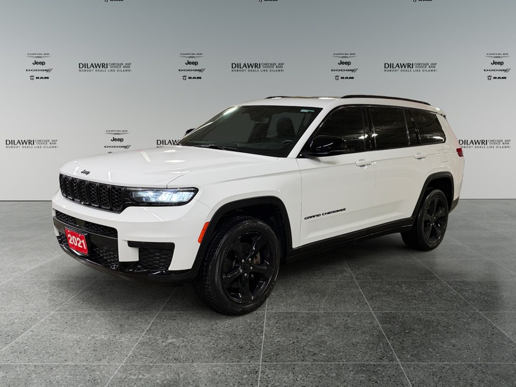 White 2021 Jeep Grand Cherokee L SUV / Crossover Four-Wheel Drive Automatic
