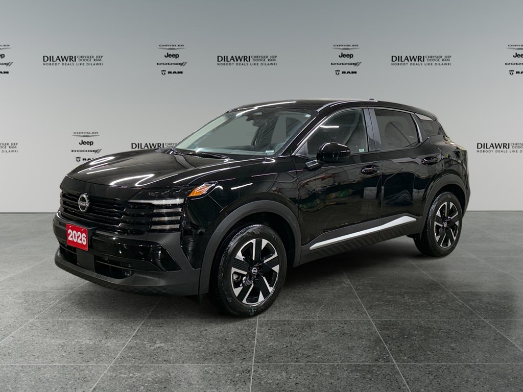 Black 2026 Nissan Kicks SUV / Crossover All-Wheel Drive Automatic