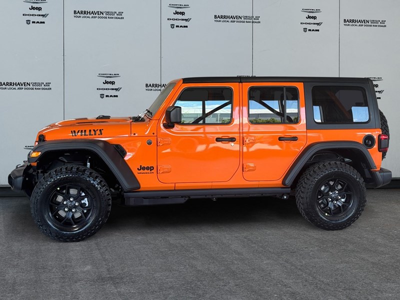 2026 Jeep Wrangler Willys 4 Door 4x4