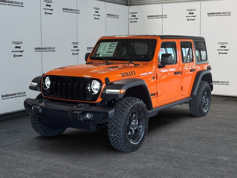 2026 Jeep Wrangler Willys 4 Door 4x4