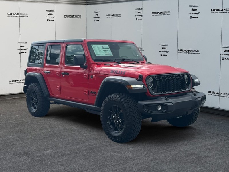 2026 Jeep Wrangler Willys 4 Door 4x4
