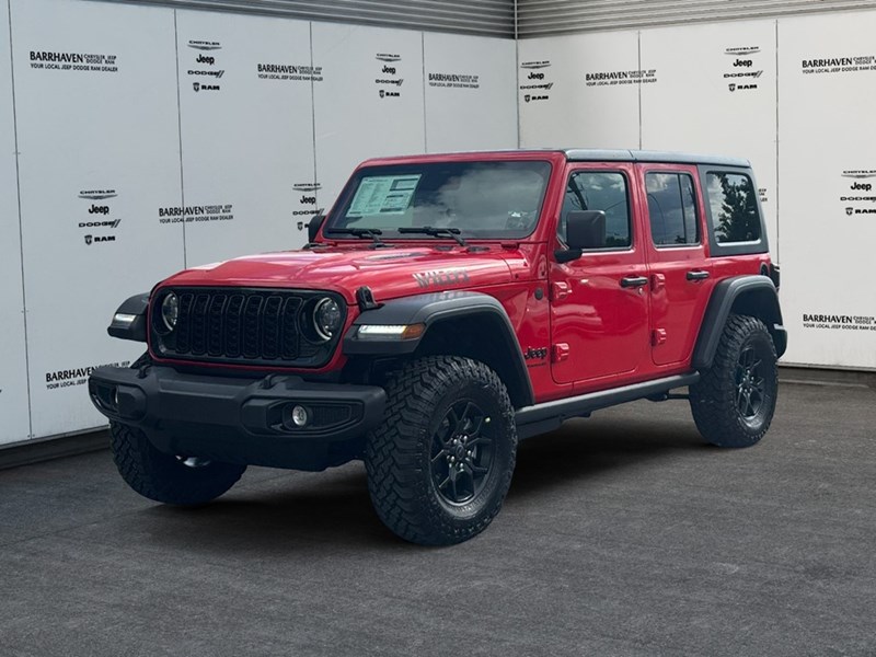 2026 Jeep Wrangler Willys 4 Door 4x4