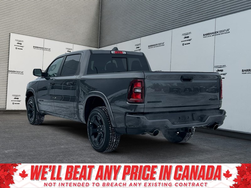 2025 RAM 1500 Big Horn 4x4 Crew Cab 5'7" Box