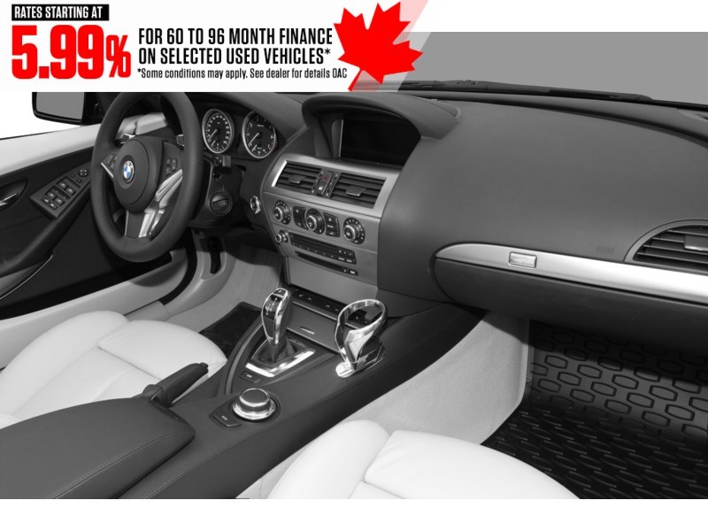 2009 BMW 650 2dr Cabriolet 650i Interior Shot 1