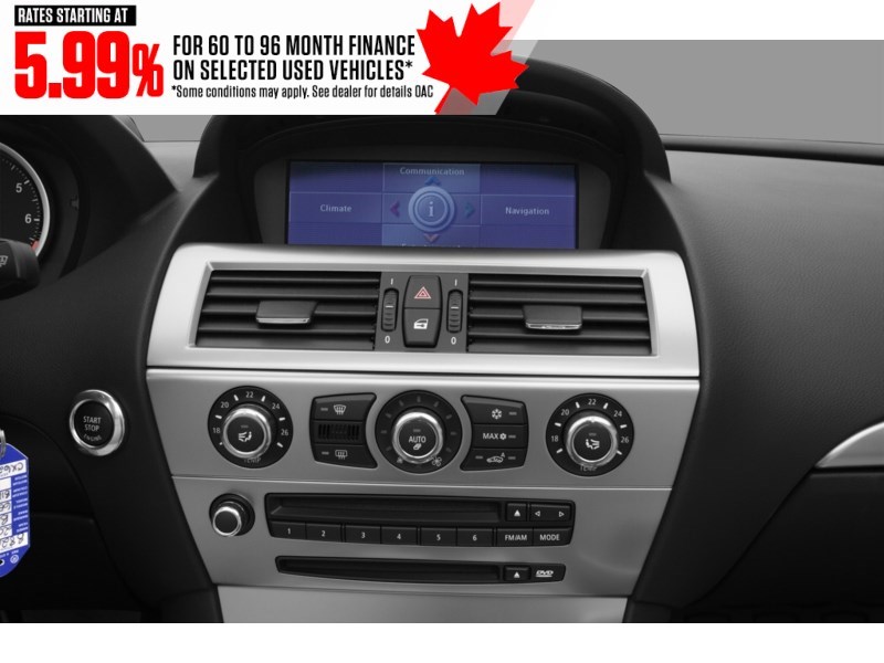 2009 BMW 650 2dr Cabriolet 650i Interior Shot 2