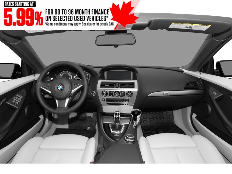 2009 BMW 650 2dr Cabriolet 650i Interior Shot 7