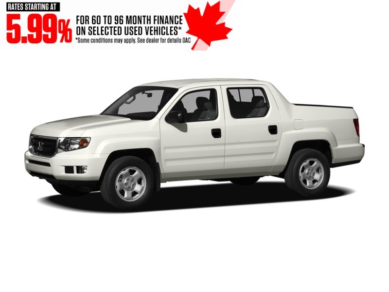 2010 Honda Ridgeline 4WD Crew Cab VP Exterior Shot 1