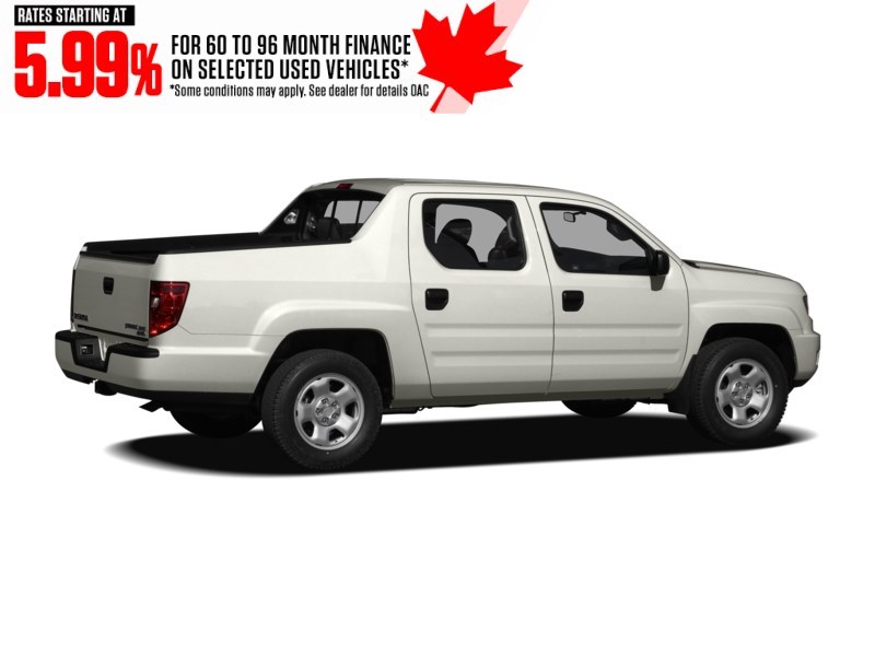 2010 Honda Ridgeline 4WD Crew Cab VP Exterior Shot 2