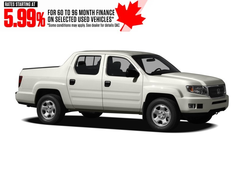 2010 Honda Ridgeline 4WD Crew Cab VP Exterior Shot 9