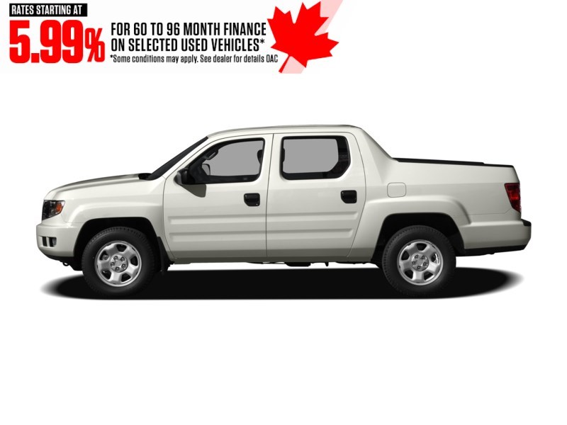2010 Honda Ridgeline 4WD Crew Cab VP Exterior Shot 12