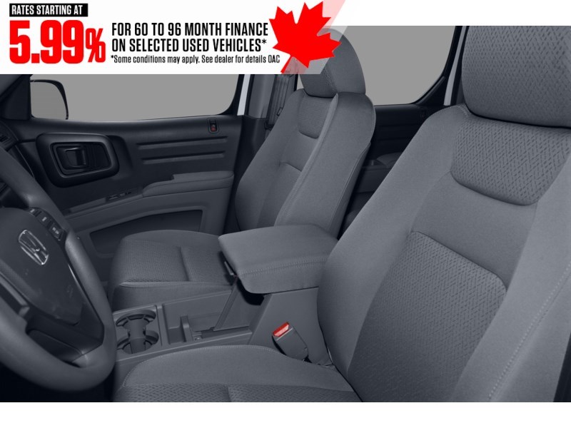 2010 Honda Ridgeline 4WD Crew Cab VP Interior Shot 5