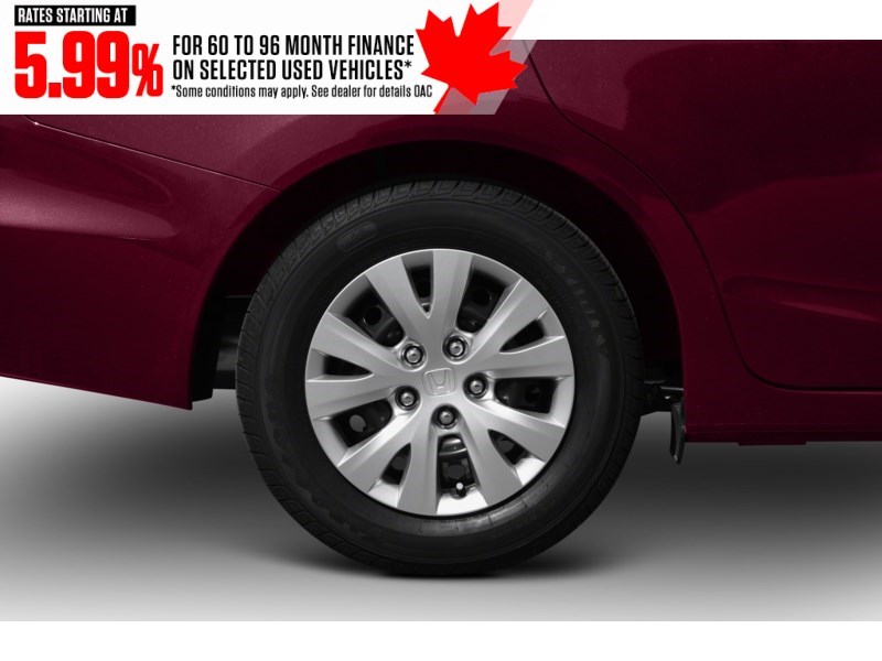 2012 Honda Civic 4dr Auto LX Exterior Shot 5