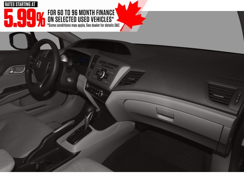 2012 Honda Civic 4dr Auto LX Interior Shot 1