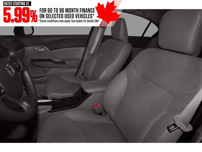 2012 Honda Civic 4dr Auto LX Interior Shot 5