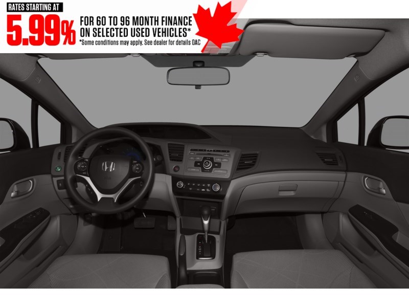 2012 Honda Civic 4dr Auto LX Interior Shot 7