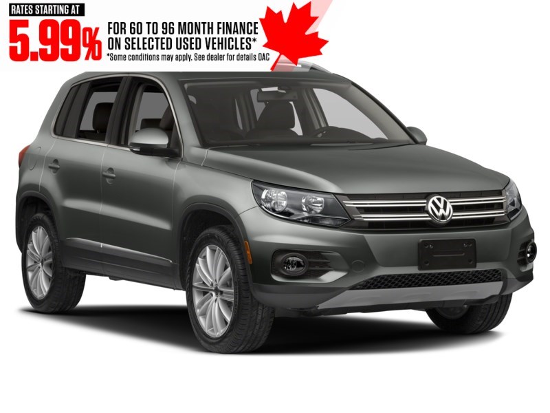 2017 Volkswagen Tiguan 4MOTION 4dr Comfortline Exterior Shot 9