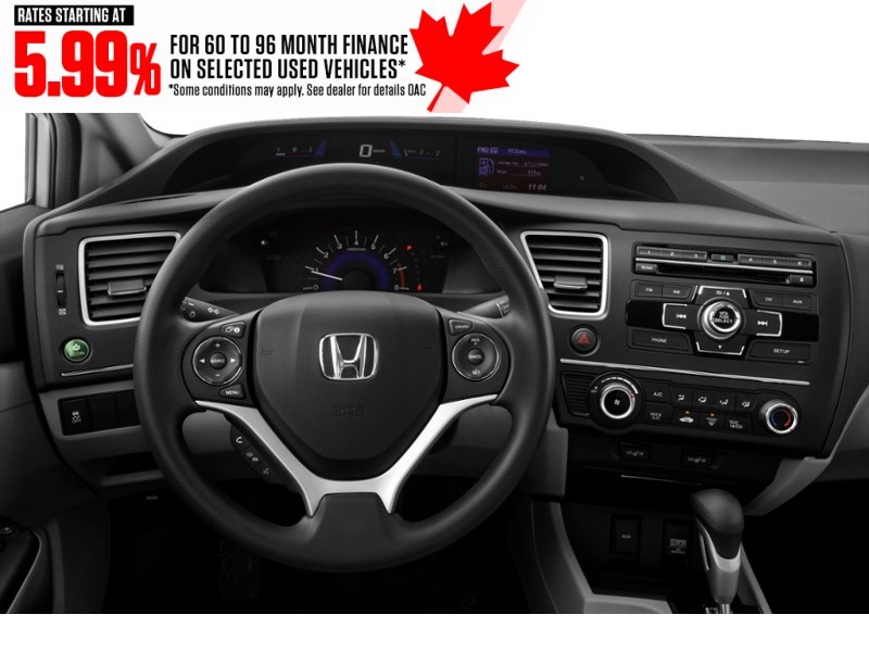 2014 Honda Civic 4dr CVT LX Interior Shot 3