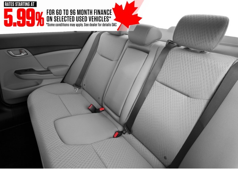 2014 Honda Civic 4dr CVT LX Interior Shot 6