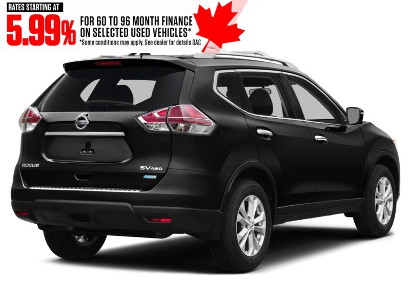 2016 Nissan Rogue AWD 4dr S Exterior Shot 2