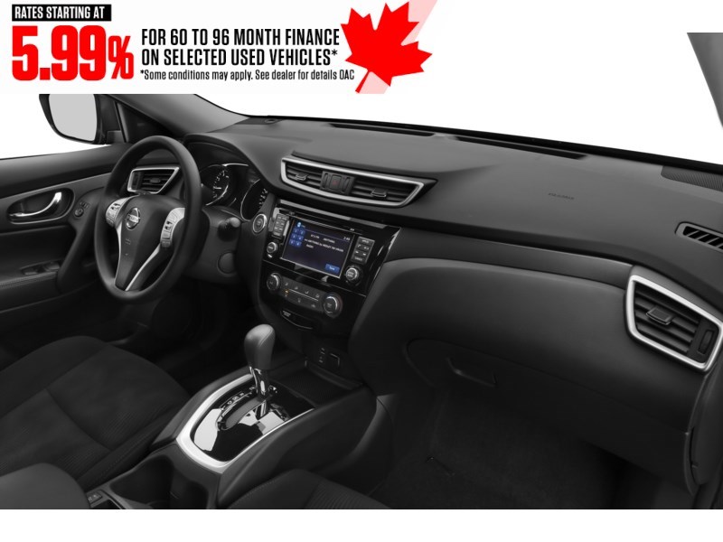 2016 Nissan Rogue AWD 4dr S Interior Shot 1